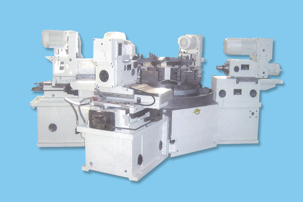 數控(kong)六工位(wei)回轉工(gong)作台組(zu)合機床(chuang)